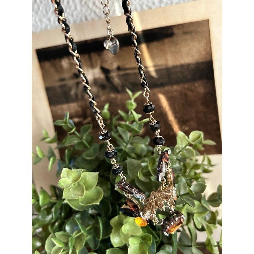 ❌Betsey Johnson Leopard Colored Style Necklace - Picture 8 of 10